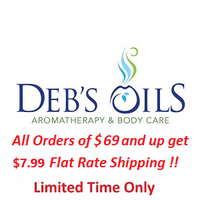 DebsOils.com online store logo