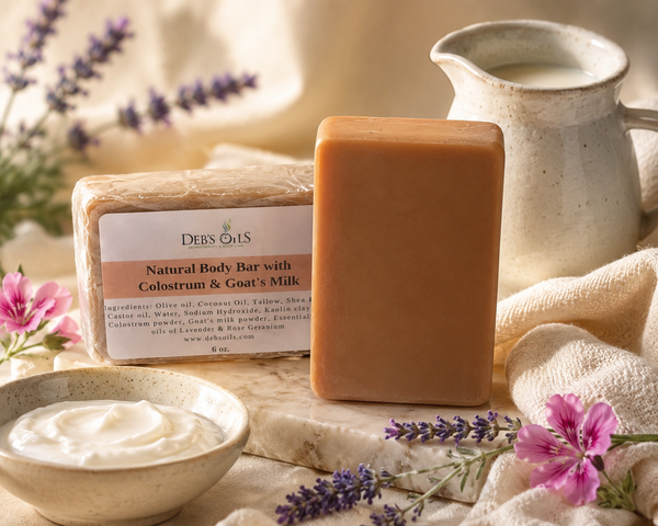 Colostrum and Goat's Milk Natural Soap Bars