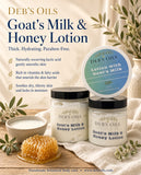 Goat Milk & Honey Lotion (Indicate fragrance in notes at checkout)