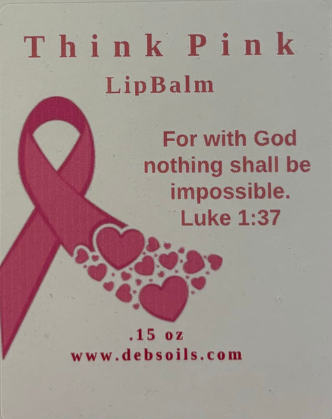 Think Pink: Lip Balm for Breast Cancer Awareness